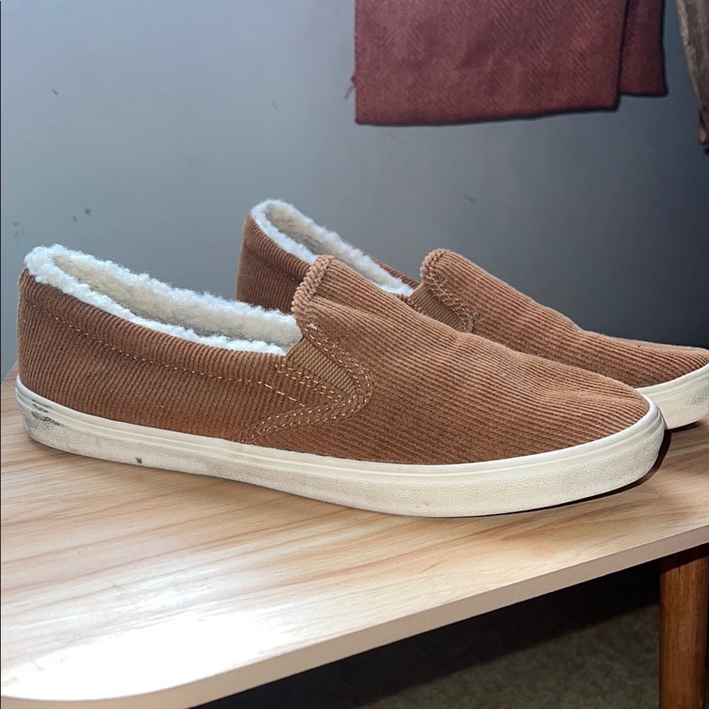 Women’s Brown Slip-On Shoes